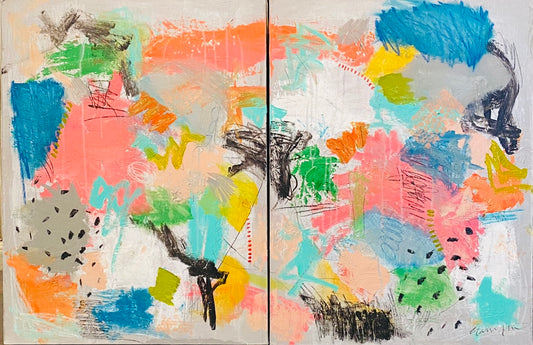 Bold and Brave 24x36 (Diptych)