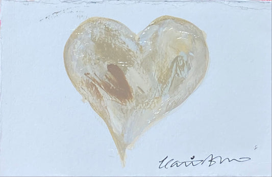 Daylight - mini heart on paper (3x4.5)